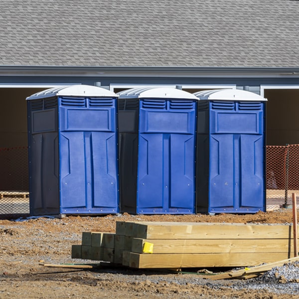 is there a specific order in which to place multiple portable toilets in Winstonville Mississippi